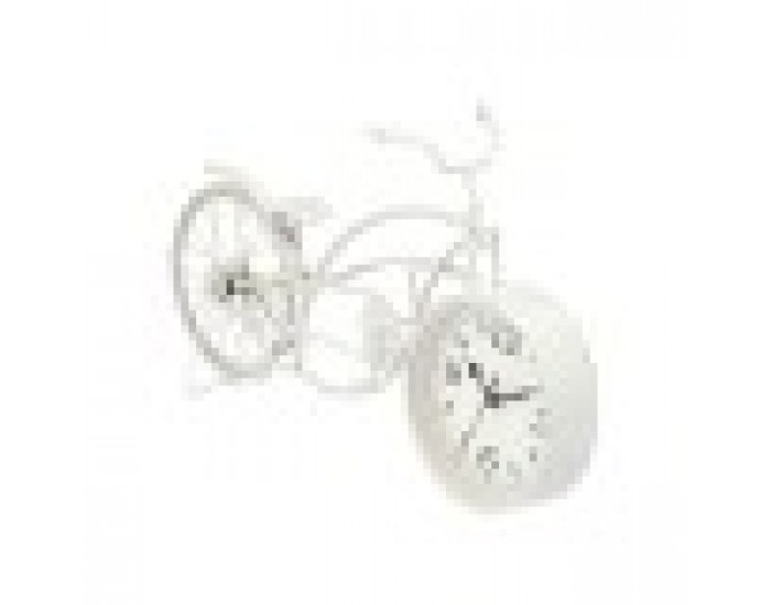 Lauakell Колело Бял Метал 42 x 24 x 10 cm (4 броя)