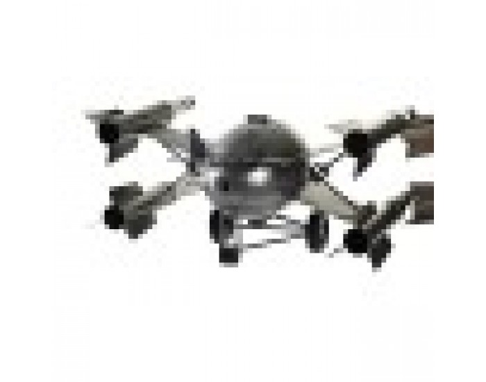 Lauakell DKD Home Decor Сребрист Златен Желязо Малък Самолет (38,5 x 28 x 19,5 cm) (2 броя)