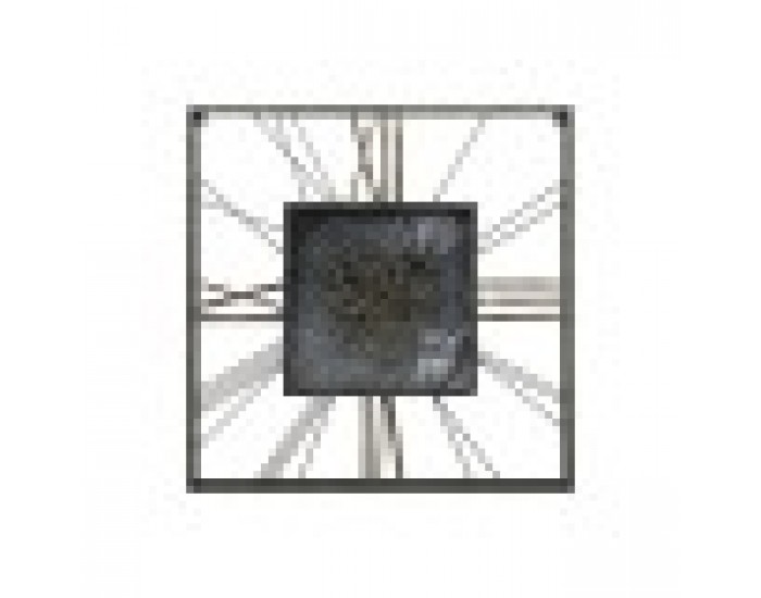 Стенен часовник Home ESPRIT Черен Златен Метал Кристал 80 x 8 x 80 cm Стенен часовник Home ESPRIT Черен Златен Метал Кристал 80 x 8 x 80 cm
