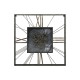 Стенен часовник Home ESPRIT Черен Златен Метал Кристал 80 x 8 x 80 cm Стенен часовник Home ESPRIT Черен Златен Метал Кристал 80 x 8 x 80 cm