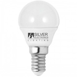 Сферична LED крушка за лампа Silver Electronics Eco E14 5W - 3000K - Декорации