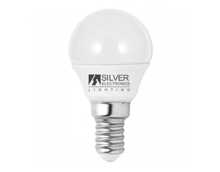 Сферична LED крушка за лампа Silver Electronics Eco E14 5W - 3000K Сферична LED крушка за лампа Silver Electronics Eco E14 5W - 3000K