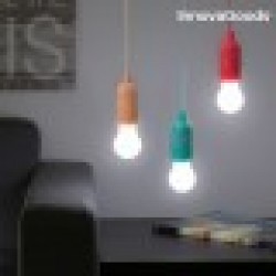 Преносима LED Крушка с Кабел InnovaGoods - Осветителни тела