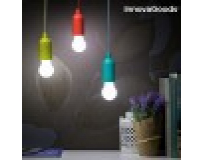 Преносима LED Крушка с Кабел InnovaGoods Преносима LED Крушка с Кабел InnovaGoods