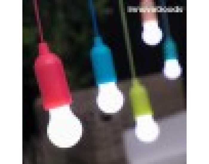 Преносима LED Крушка с Кабел InnovaGoods Преносима LED Крушка с Кабел InnovaGoods