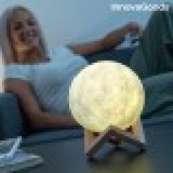LED презареждаща се лампа Луна Moondy InnovaGoods - Осветителни тела