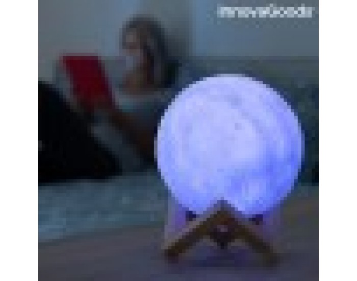 LED презареждаща се лампа Луна Moondy InnovaGoods
