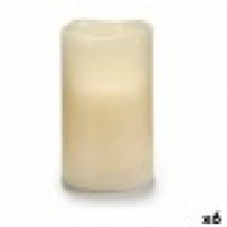 LED Свещ Сметана 7,5 x 12,5 x 7,5 cm (6 броя) - Осветителни тела