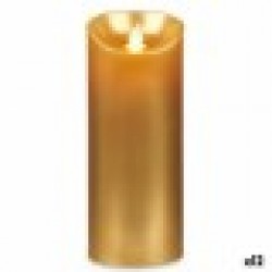 LED Свещ Златен 8 x 8 x 20 cm (12 броя) - Осветителни тела