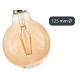 LED крушка Vintage E27 Прозрачен 4 W 12,5 x 17,5 x 12,5 cm (12 броя) LED крушка Vintage E27 Прозрачен 4 W 12,5 x 17,5 x 12,5 cm (12 броя)