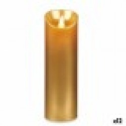 LED Свещ Златен 8 x 8 x 25 cm (12 броя) - Осветителни тела