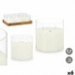 LED Свещ GiftDecor Z23688 Бял Прозрачен 15 x 15 x 15 cm (6 броя) - Осветителни тела