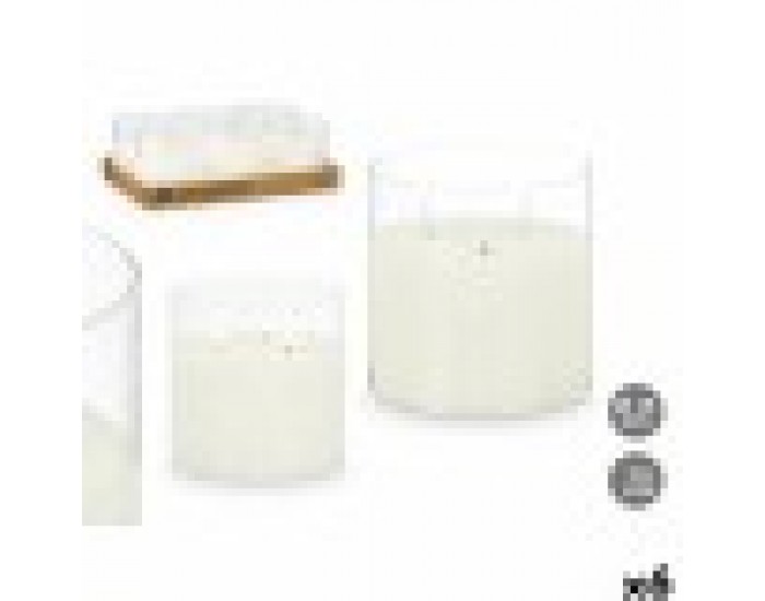 LED Свещ GiftDecor Z23688 Бял Прозрачен 15 x 15 x 15 cm (6 броя)