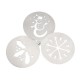 Комплект Коледни Шаблони (3 pcs) 144499 - Метал Комплект Коледни Шаблони (3 pcs) 144499 - Метал
