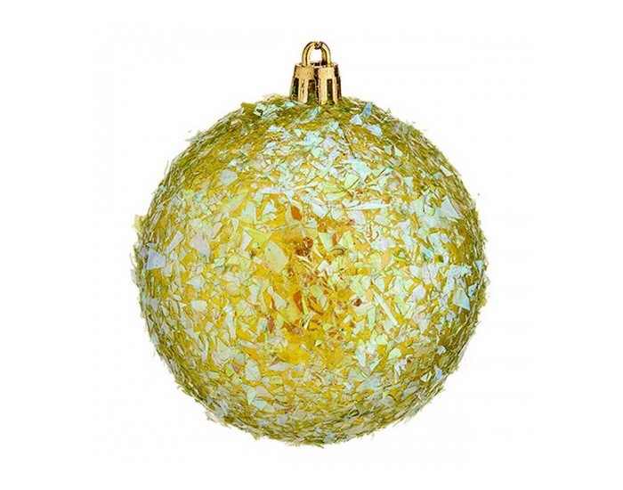 Коледни топки Ø 8 cm 6 броя Зелен Пластмаса