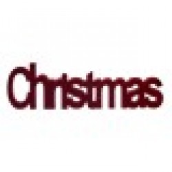 Декоративна фигурка Christmas Дървен Кадифе (11 x 2,5 x 36,5 cm) - Сезонни и Празнични Декорации