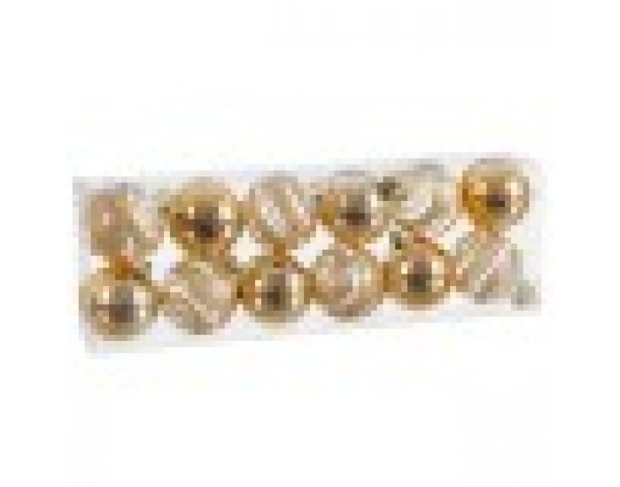 Коледни топки Златен Пластмаса 6 x 6 x 6 cm (12 броя)