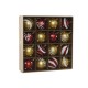 Коледни топки Home ESPRIT Червен Златен PVC 25 x 6 x 25 cm (16 Части) Коледни топки Home ESPRIT Червен Златен PVC 25 x 6 x 25 cm (16 Части)
