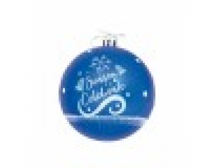 Коледна топка Frozen Memories 6 броя Син Бял Пластмаса (Ø 8 cm) Коледна топка Frozen Memories 6 броя Син Бял Пластмаса (Ø 8 cm)