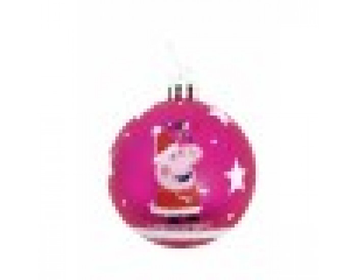 Коледна топка Peppa Pig Cosy corner Фуксия 6 броя Пластмаса (Ø 8 cm) Коледна топка Peppa Pig Cosy corner Фуксия 6 броя Пластмаса (Ø 8 cm)