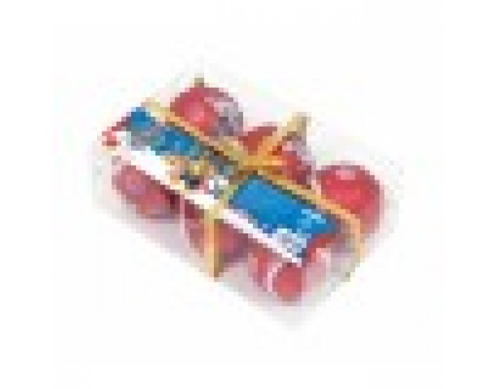 Коледна топка The Paw Patrol Friendship Червен 6 броя Пластмаса (Ø 8 cm)