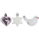 Коледни топки Home ESPRIT Розов PVC 25 x 6 x 25 cm Коледни топки Home ESPRIT Розов PVC 25 x 6 x 25 cm