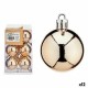 Комплект Коледни Топки champagne PVC 8 x 12 x 8 cm (12 броя) Комплект Коледни Топки champagne PVC 8 x 12 x 8 cm (12 броя)