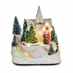 Декорация 12,5 x 17,5 x 16 cm Къща Смола - Сезонни и Празнични Декорации