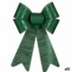 Ласо Зелен PVC 16 x 24 x 4 cm (12 броя) - Сезонни и Празнични Декорации