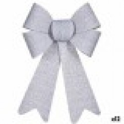 Ласо Коледна Украса Точки Сребрист PVC 16 x 24 x 4 cm (12 броя) - Сезонни и Празнични Декорации