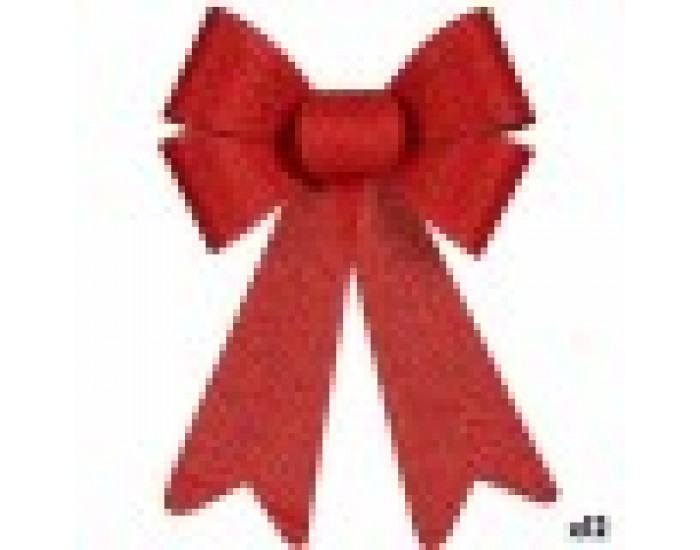 Ласо Коледна Украса Червен PVC 16 x 24 x 4 cm (12 броя) Ласо Коледна Украса Червен PVC 16 x 24 x 4 cm (12 броя)