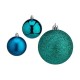Christmas Balls Set Син Пластмаса (Ø 7 cm) (12 броя) Christmas Balls Set Син Пластмаса (Ø 7 cm) (12 броя)