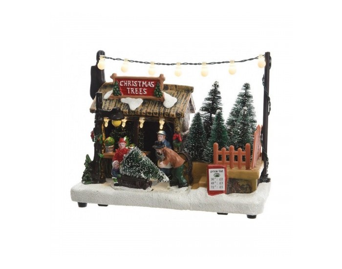 Коледна Украса Lumineo Многоцветен 18 X 10,5 X 14,2 CM (3 броя)