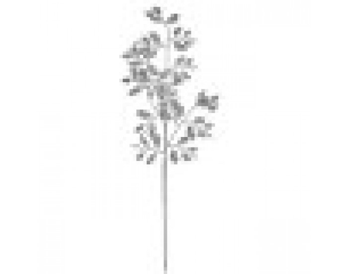 Клон Пурпурин Сребрист Метал Пластмаса 41 x 75 x 2,5 cm (12 броя)