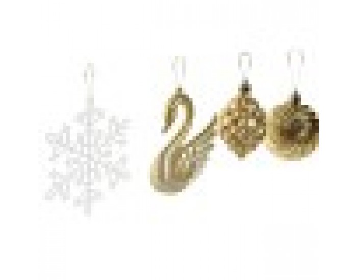 Коледни топки Home ESPRIT Златен полиетилен 28 x 7 x 40 cm (70 piezas)