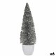 Декоративна фигурка Коледно дърво Бял Сребрист Пластмаса 10 x 33 x 10 cm (6 броя) Декоративна фигурка Коледно дърво Бял Сребрист Пластмаса 10 x 33 x 10 cm (6 броя)