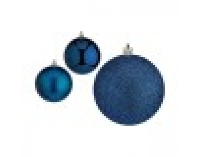 Christmas Balls Set Син Пластмаса (8 x 9 x 8 cm) (12 броя) Christmas Balls Set Син Пластмаса (8 x 9 x 8 cm) (12 броя)
