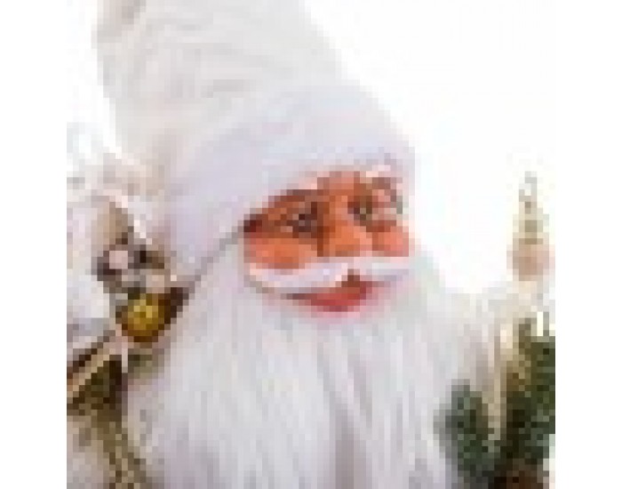 Дядо Коледа Бял 32 X 25 X 87 CM