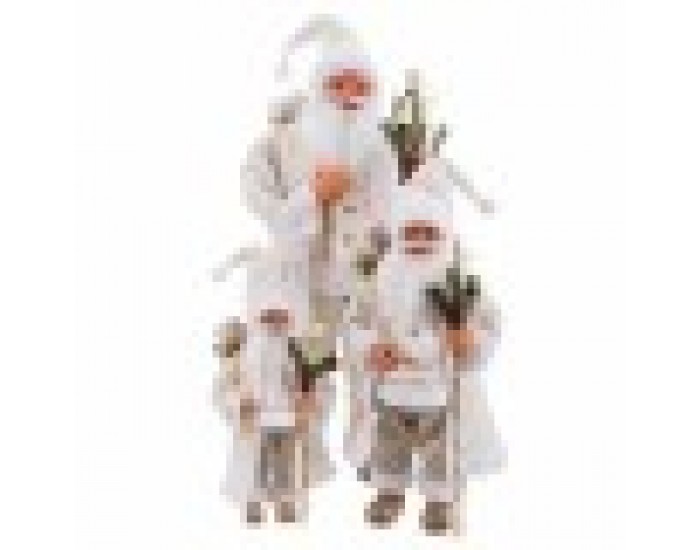 Дядо Коледа Бял 32 X 25 X 87 CM