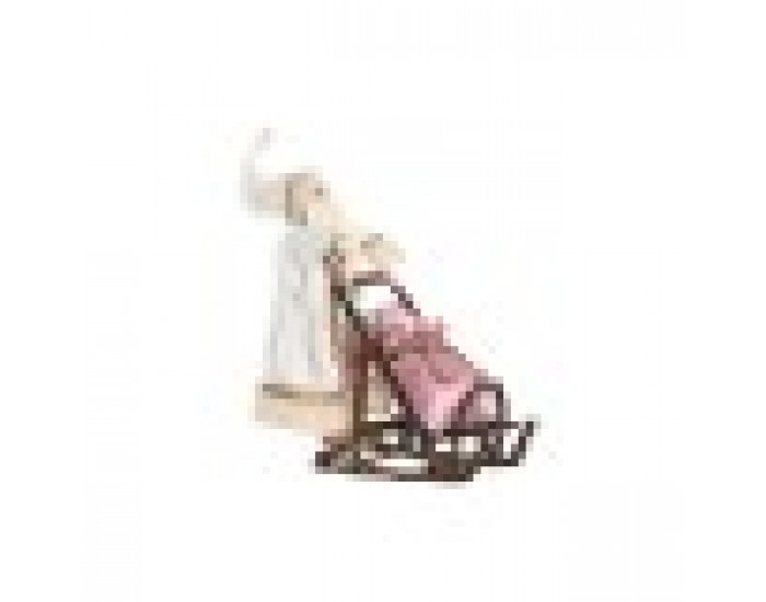 Декоративна фигурка DKD Home Decor Коледа Дядо Коледа Дървен полиестер (42 x 22 x 50 cm)