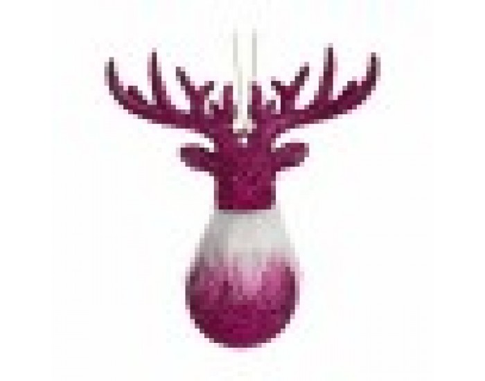 Коледна Украса Царица Фуксия Пластмаса Пурпурин 13,5 x 15,5 x 7 cm (24 броя)