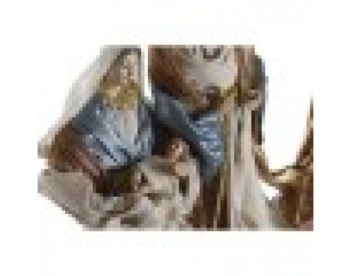 Рождествена Коледна Сцена DKD Home Decor Син Златен полиестер Корона (30 x 5 x 30 cm) Рождествена Коледна Сцена DKD Home Decor Син Златен полиестер Корона (30 x 5 x 30 cm)