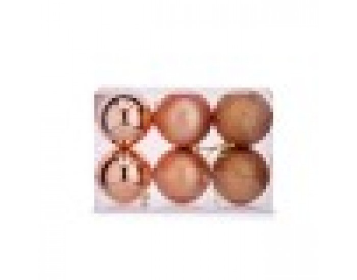 Christmas Balls Set Мед Пластмаса (8 x 9 x 8 cm) (24 броя) Christmas Balls Set Мед Пластмаса (8 x 9 x 8 cm) (24 броя)