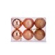 Christmas Balls Set Мед Пластмаса (8 x 9 x 8 cm) (24 броя) Christmas Balls Set Мед Пластмаса (8 x 9 x 8 cm) (24 броя)