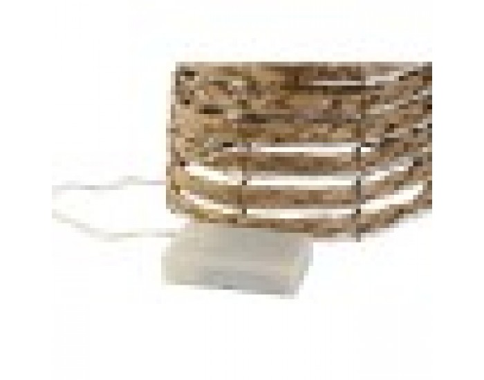 Коледна Украса DKD Home Decor Бял Естествен 20 x 20 x 80 cm (3 Части)