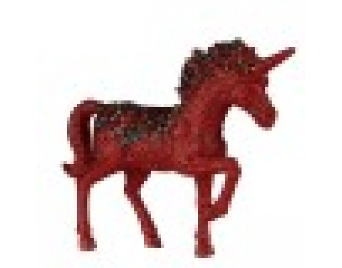 Декоративна фигурка Еднорог Червен Пластмаса 9,5 x 31 x 40 cm (6 броя) Декоративна фигурка Еднорог Червен Пластмаса 9,5 x 31 x 40 cm (6 броя)
