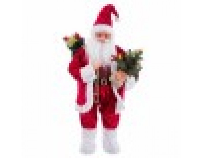 Дядо Коледа Червен 47 X 30 X 122 CM