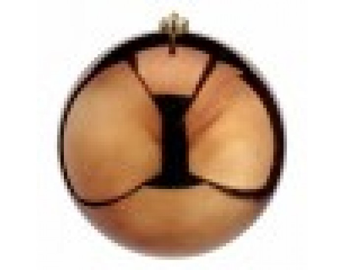 Коледна топка Кафяв Пластмаса 20 x 20 x 20 cm (12 броя)