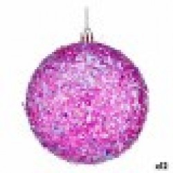 Комплект Коледни Топки Лилав 10 cm (12 броя) - Сезонни и Празнични Декорации