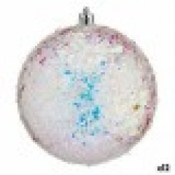 Комплект Коледни Топки Сребрист 10 cm (12 броя) - Сезонни и Празнични Декорации